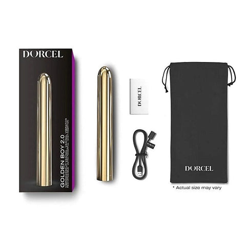 Premium Golden Boy 2.0 by Marc Dorcel Toys - Bullet Vibrators
