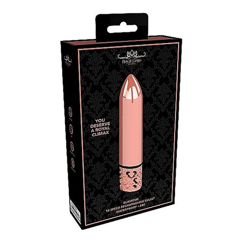 Glamour Rechargeable ABS Bullet by Shots Toys - Clit Ticklers and Pulsators