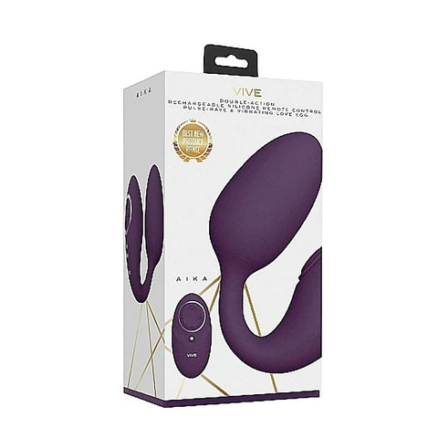Professional Vive Aika Purple by Shots Toys - Love Eggs and Kegel Exercisers