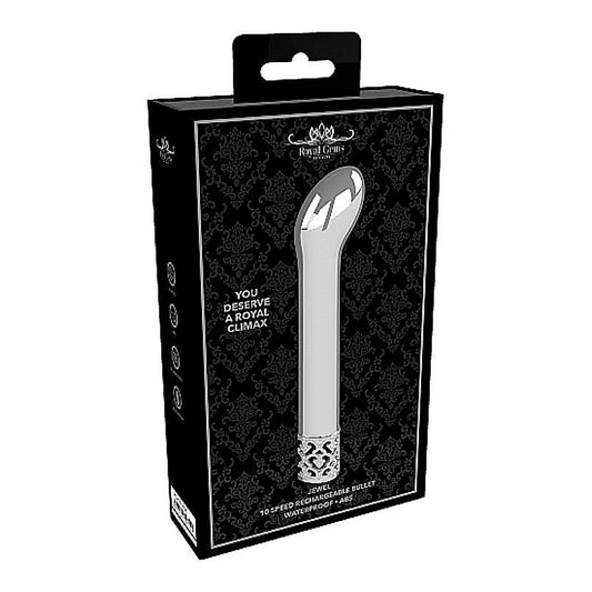 Jewel Rechargeable ABS Bullet - Mini & Slim Vibrators