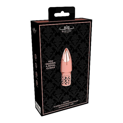 Glitter Rechargeable ABS Bullet by Shots Toys - Bullet Vibrators