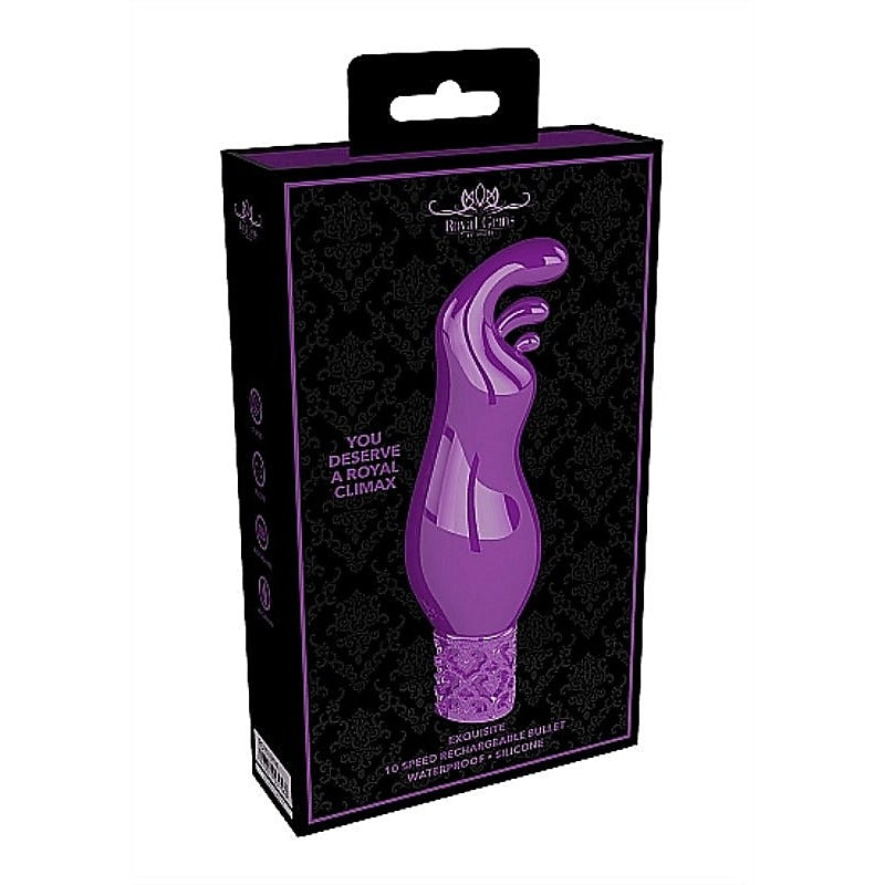 Exquisite Rechargeable Silicone Bullet by Shots Toys - Bullet Vibrators