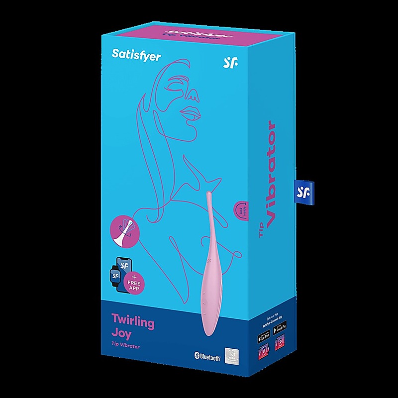 Twirling Joy App Controlled Circulating Vibrator - Bullet Vibrators