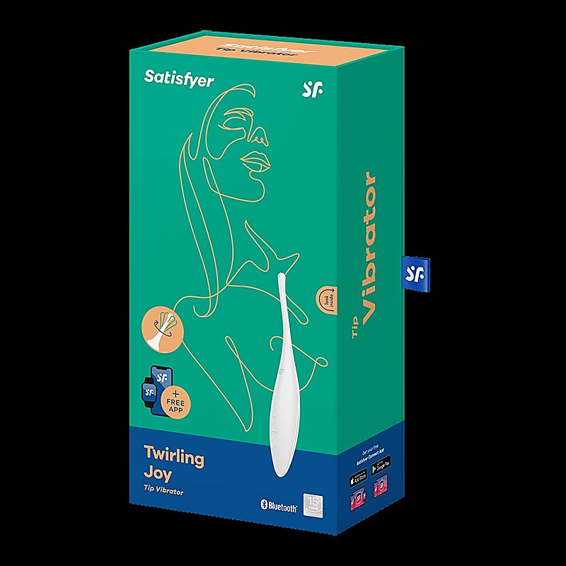 Twirling Joy App Controlled Circulating Vibrator - Bullet Vibrators