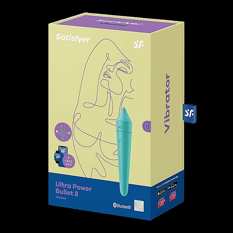 Ultra Power Bullet 8 App Controlled by Satisfyer - Bullet Vibrators