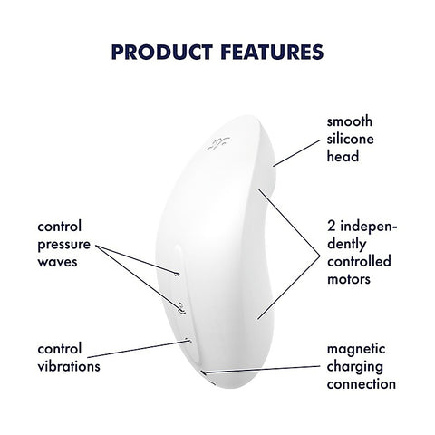 Vulva Lover 2 Clitoral Vibrator by Satisfyer - G-Spot Vibrators