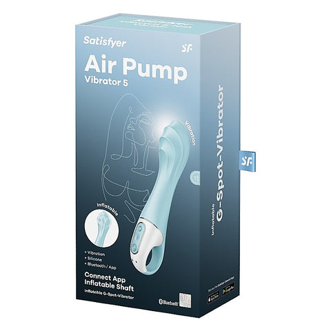 Premium Air Pump Vibrator 5 by Satisfyer - Remote Control Vibrators