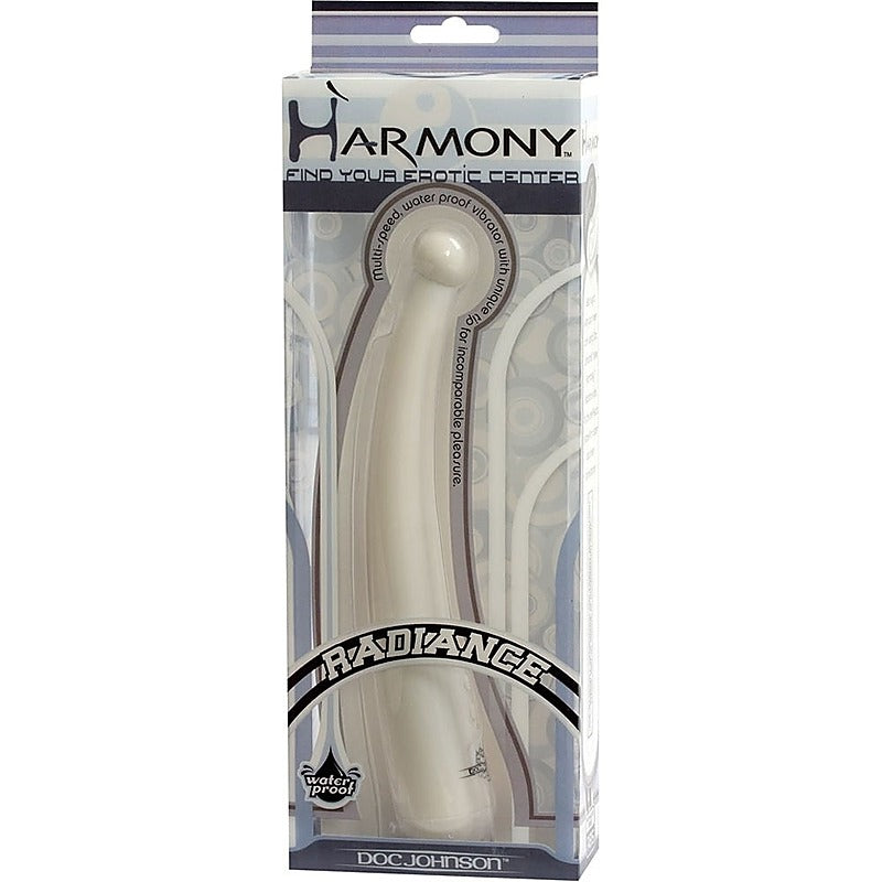 Harmony Radiance White G Spot Vibrator by Doc Johnson - G-Spot Vibrators