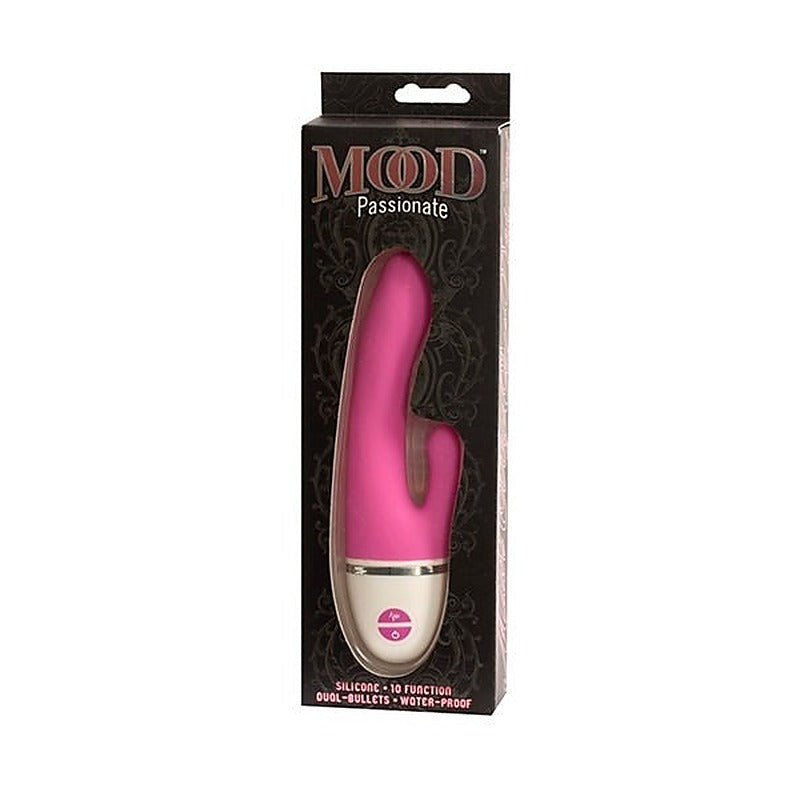 Premium Mood Passionate Vibrator by Doc Johnson - Rabbit Vibrators