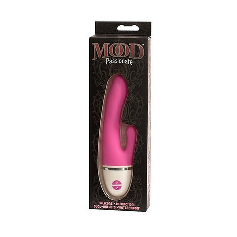 Premium Mood Passionate Vibrator by Doc Johnson - Rabbit Vibrators