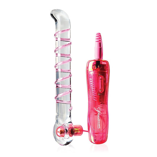 Pipedream Icicles No 04 10 Functions Glass G Spot Wand - Glass Sex Toys