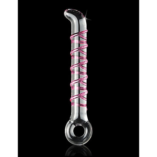 Pipedream Icicles No 04 10 Functions Glass G Spot Wand - Glass Sex Toys