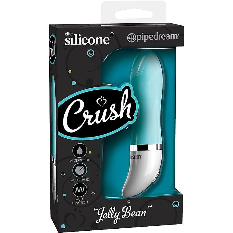 Crush Jelly Bean Silicone G-Spot Vibrator - Waterproof Vibrators