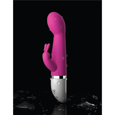 Pipedream Crush Sweet Heart Multi Functions Rabbit Vibrator - Rabbit Vibrators