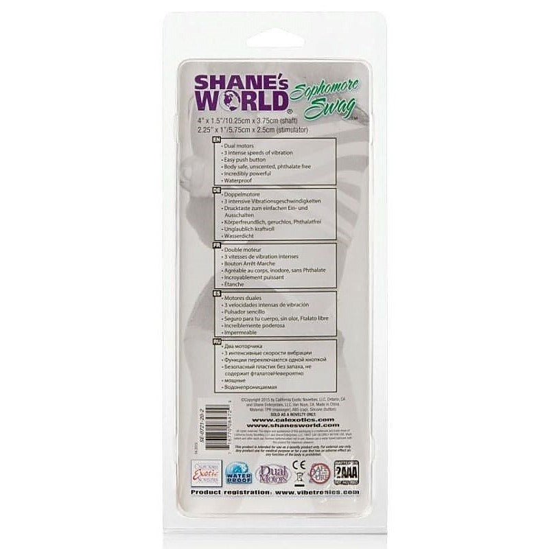 Shane's World Sophomore Swag by California Exotics - Rabbit Vibrators
