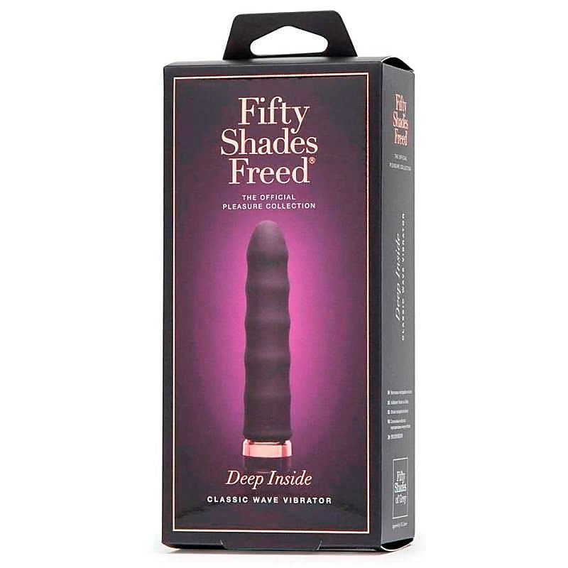 Fifty Shades Freed Deep Inside Classic Wave Vibrator - G-Spot Vibrators