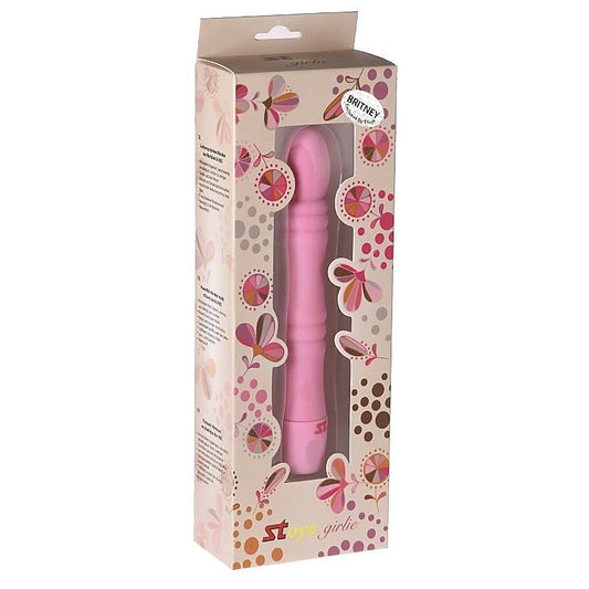 Girlie Britney Rosa - Waterproof Vibrator for Intimate Bliss - G-Spot Vibrators