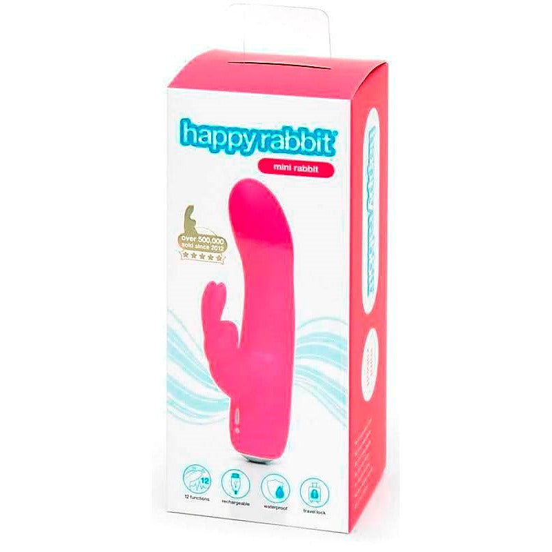Happy Rabbit Rechargeable Mini Rabbit Vibrator by Love Honey - Rabbit Vibrators