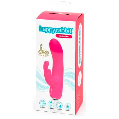 Happy Rabbit Rechargeable Mini Rabbit Vibrator by Love Honey - Rabbit Vibrators