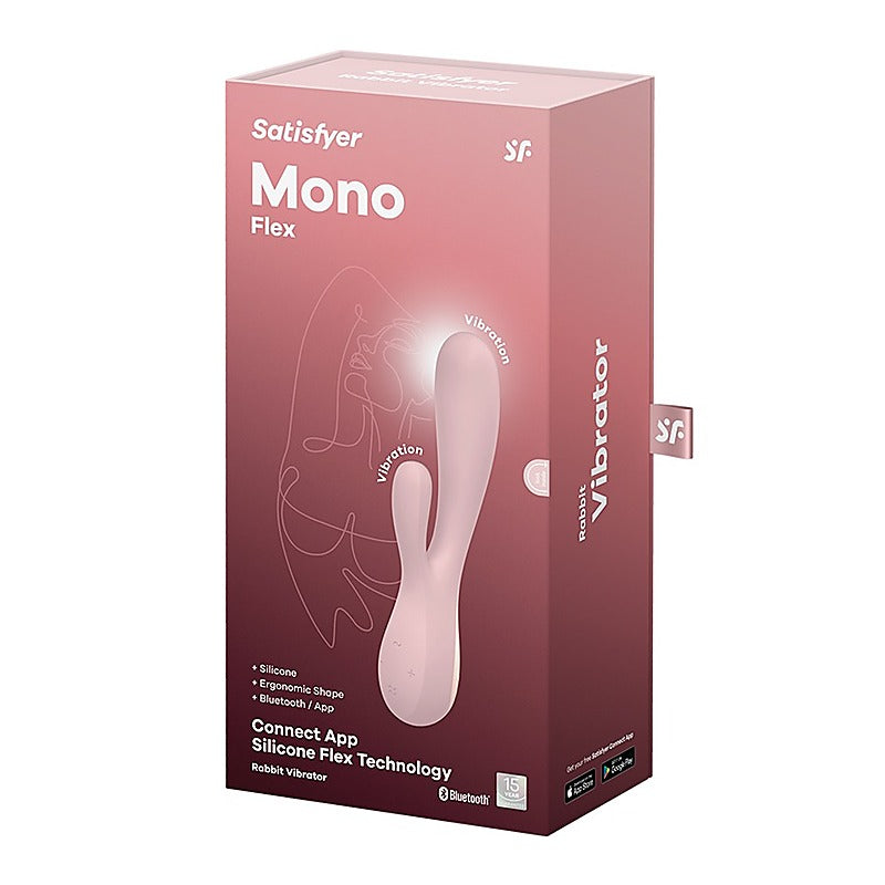 Mono Flex App Connected Multi Functions Rabbit Vibrator - Body Wands