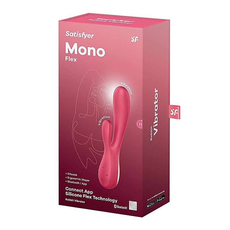 Mono Flex App Connected Multi Functions Rabbit Vibrator - Body Wands