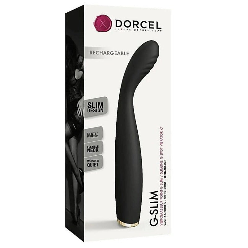 G-Slim Silicone G-Spot Vibrator by Marc Dorcel Toys - G-Spot Vibrators