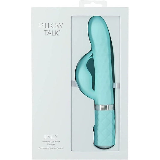 Pillow Talk's Lively Dual-Motor Vibrator - Customizable Bliss