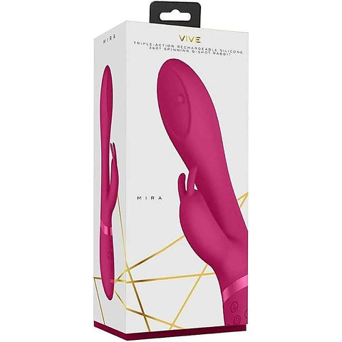 Vive Mira Spinning G-Spot Rabbit by Shots Toys - Rabbit Vibrators