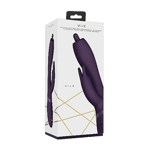 Professional Vive Nilo Rabbit by Shots Toys - Body Wands