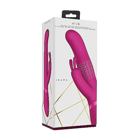 Vive Izara Rotating Beads Rabbit - Elevate Your Intimate Moments