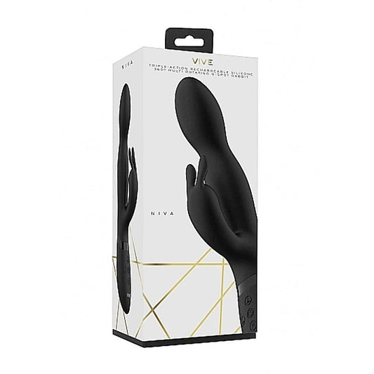 Vive Niva 360 Degrees Rabbit Vibrator - Ecstatic Sensations Await - Rabbit Vibrators