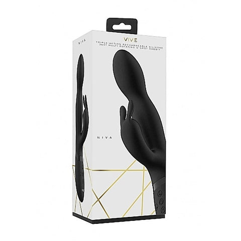 Vive Niva 360 Degrees Rabbit Vibrator - Ecstatic Sensations Await