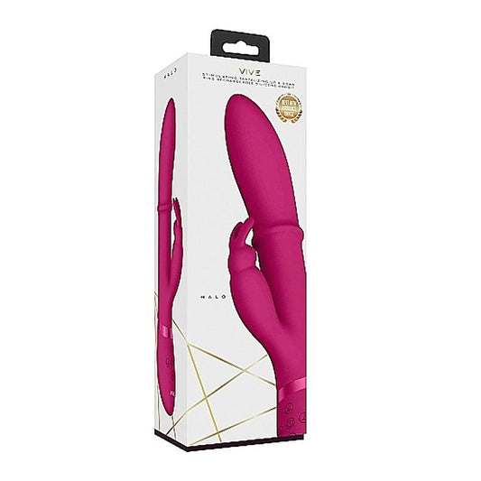 Vive Halo Rabbit Vibrator - Elevate Your Intimate Bliss - Non-Realistic Dildos