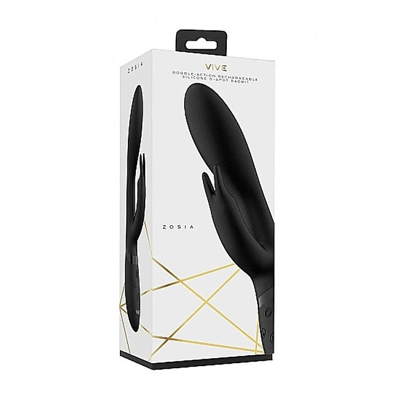 Professional Vive Zosia Black by Shots Toys - Rabbit Vibrators