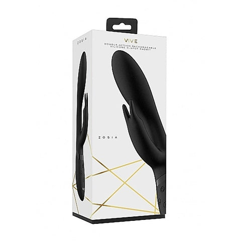 Professional Vive Zosia Black by Shots Toys - Rabbit Vibrators