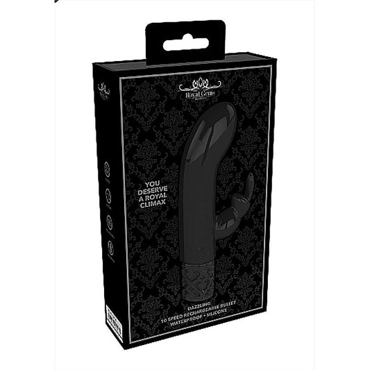 Dazzling Rechargeable Silicone Bullet by Shots Toys - Rabbit Vibrators