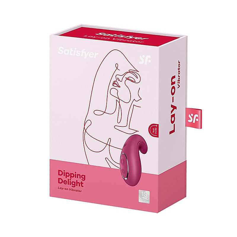 Dipping Delight 12 Functions Layon Clitoral Massager - Clit Ticklers and Pulsators