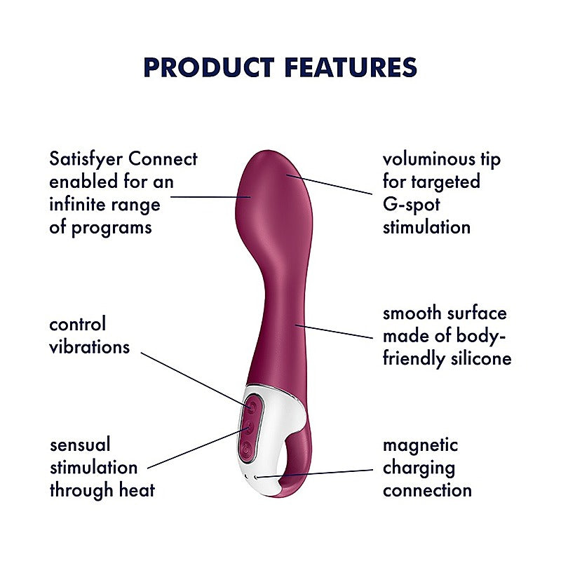 Hot Spot App Controlled G Spot Massager by Satisfyer - G-Spot Vibrators
