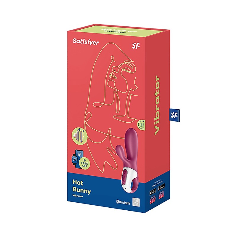 Hot Bunny Rabbit Style Clitoral and G Spot Massager - Rabbit Vibrators