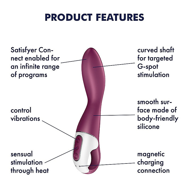 Heated Thrill Sensual G Spot Stimulator by Satisfyer - G-Spot Vibrators