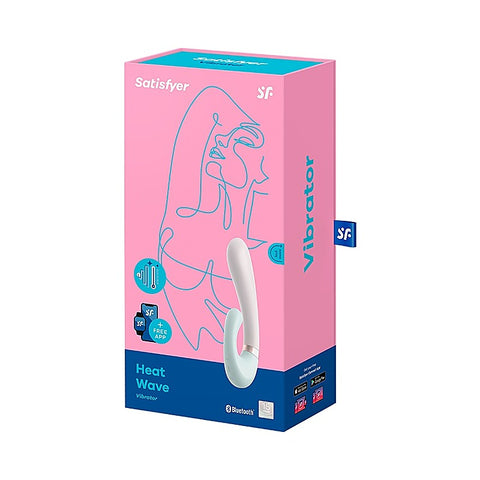 Heat Wave App Connected Multi Functions G Spot Vibrator - Remote Control Vibrators