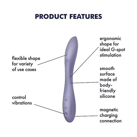 Flex 2 Bendable G Spot Vibrator by Satisfyer - G-Spot Vibrators