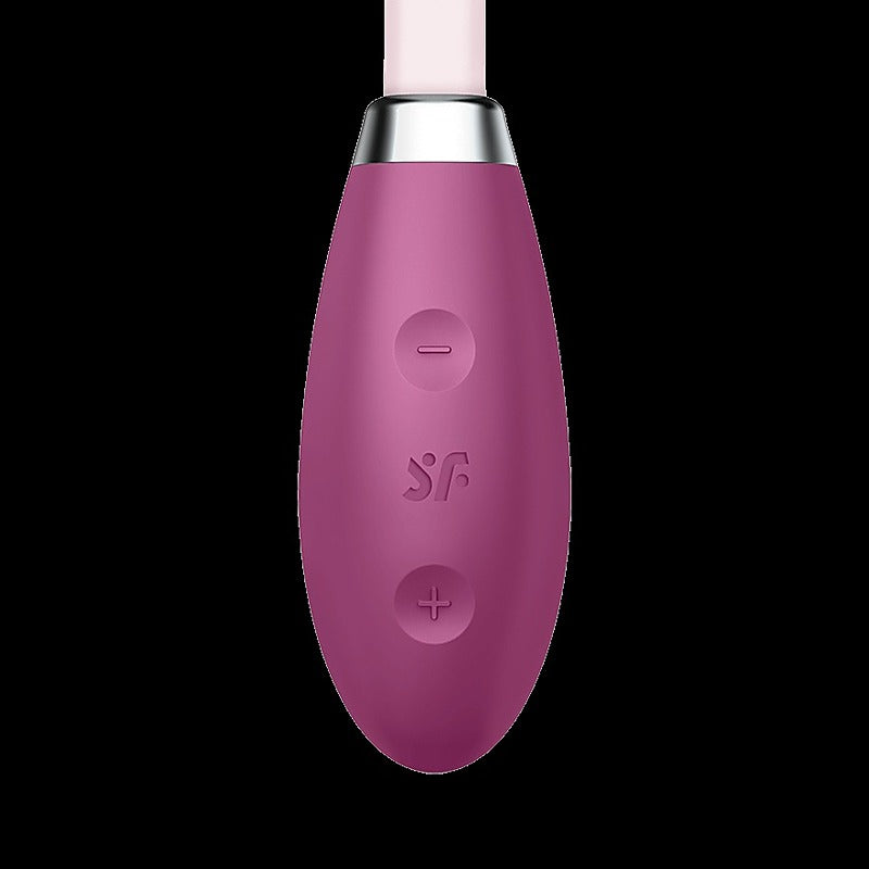 Flex 3 Bendable Silicone G Spot Vibrator by Satisfyer - Clit Ticklers and Pulsators