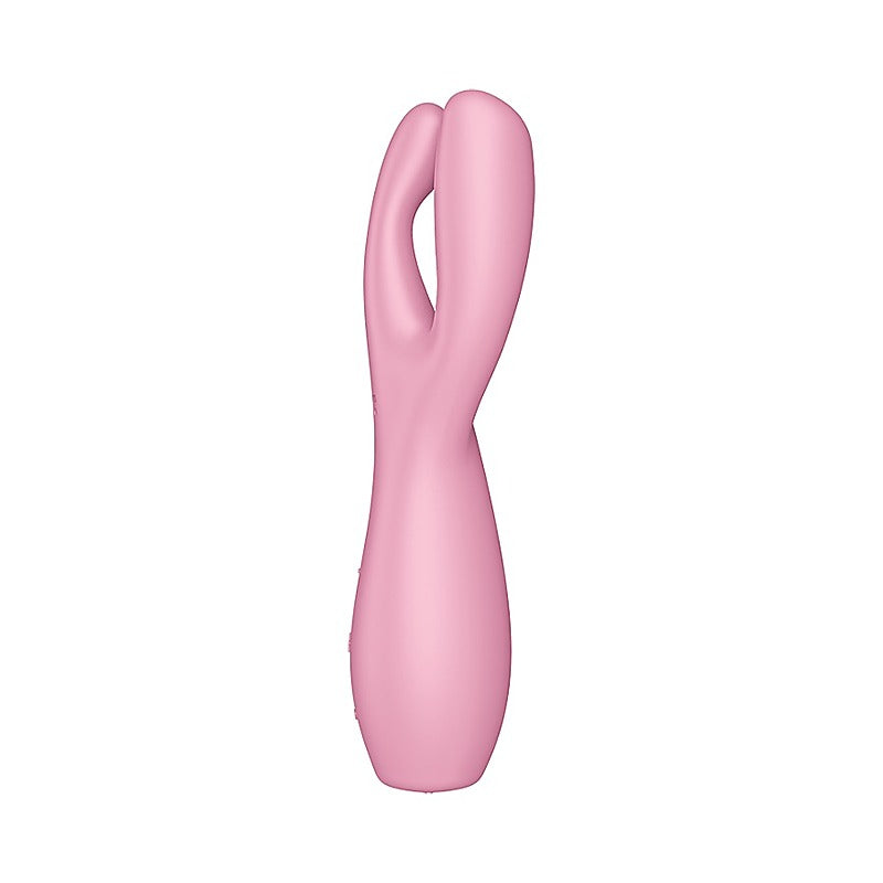Satisfyer Threesome 3 Layon 3 Motors Clitoral Vibrator - Clit Ticklers and Pulsators
