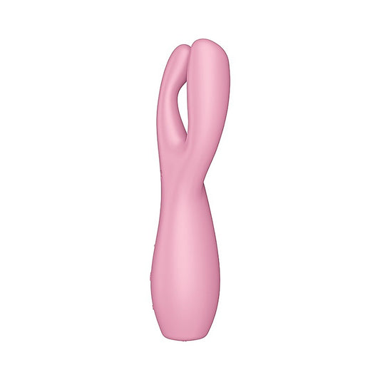 Satisfyer Threesome 3 Layon 3 Motors Clitoral Vibrator - Clit Ticklers and Pulsators