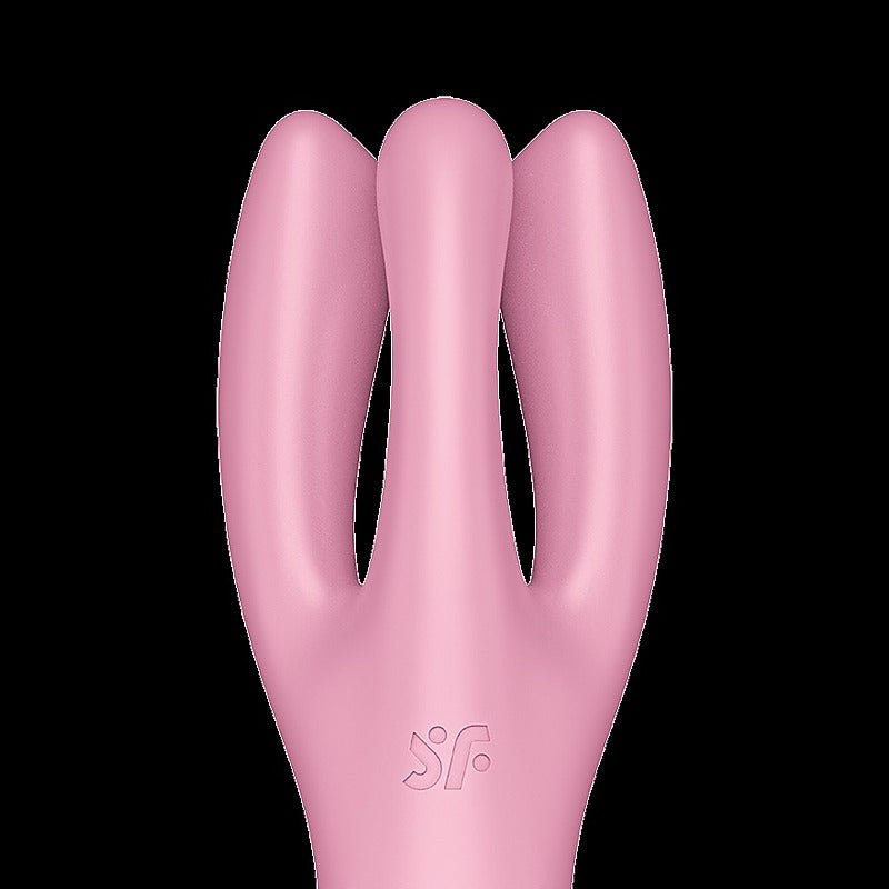Satisfyer Threesome 3 Layon 3 Motors Clitoral Vibrator - Clit Ticklers and Pulsators