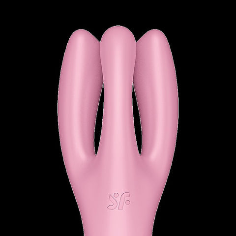 Satisfyer Threesome 3 Layon 3 Motors Clitoral Vibrator - Clit Ticklers and Pulsators