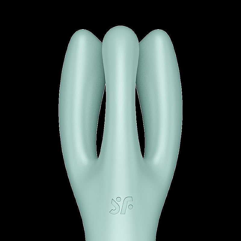 Satisfyer Threesome 3 Layon 3 Motors Clitoral Vibrator - Clit Ticklers and Pulsators