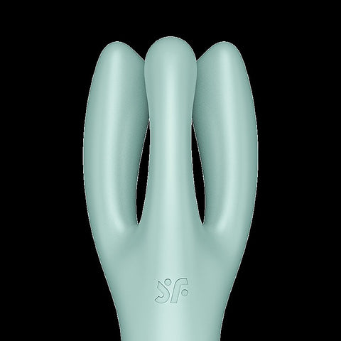 Satisfyer Threesome 3 Layon 3 Motors Clitoral Vibrator - Clit Ticklers and Pulsators