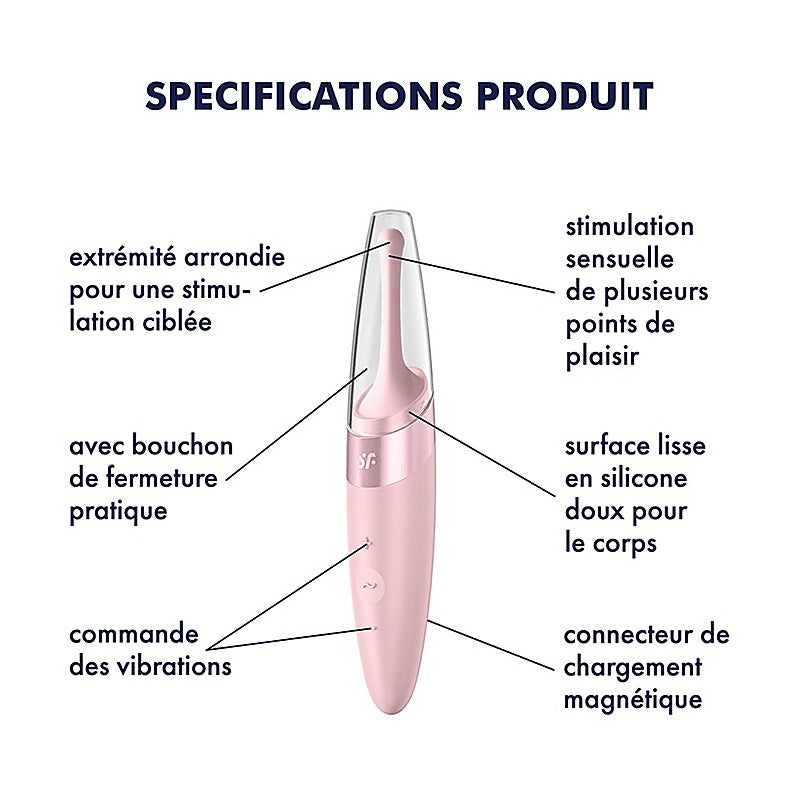 Twirling Delight 40 Functions Clitoral Massager by Satisfyer - Remote Control Vibrators